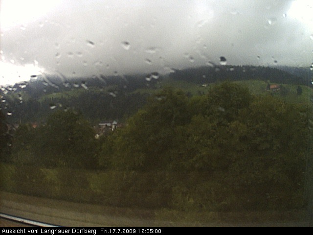 Webcam-Bild: Aussicht vom Dorfberg in Langnau 20090717-160500