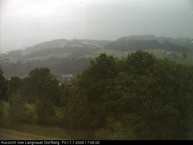 Webcam-Bild: Aussicht vom Dorfberg in Langnau 20090717-170500