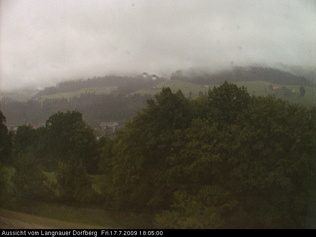 Webcam-Bild: Aussicht vom Dorfberg in Langnau 20090717-180500