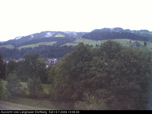 Webcam-Bild: Aussicht vom Dorfberg in Langnau 20090718-180500