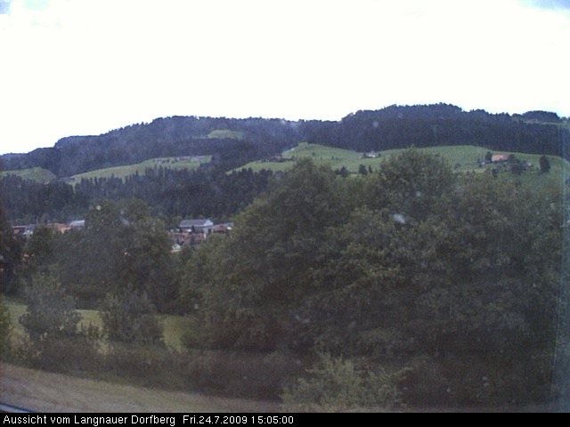 Webcam-Bild: Aussicht vom Dorfberg in Langnau 20090724-150500
