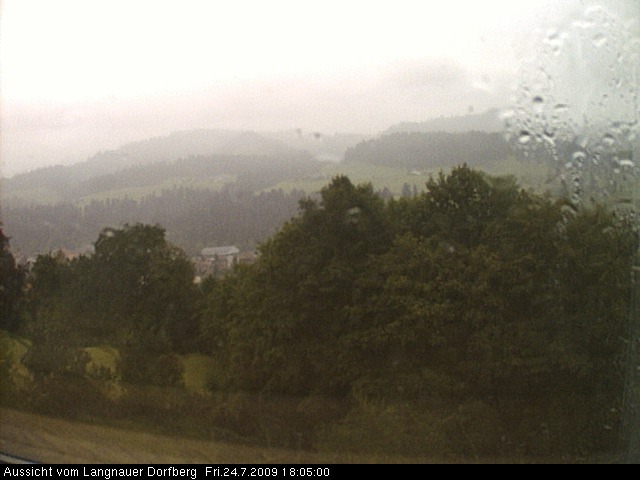 Webcam-Bild: Aussicht vom Dorfberg in Langnau 20090724-180500