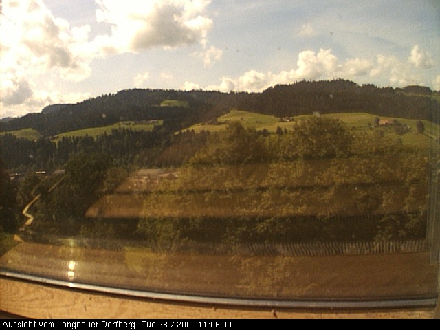 Webcam-Bild: Aussicht vom Dorfberg in Langnau 20090728-110500
