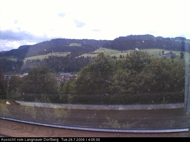Webcam-Bild: Aussicht vom Dorfberg in Langnau 20090728-140500