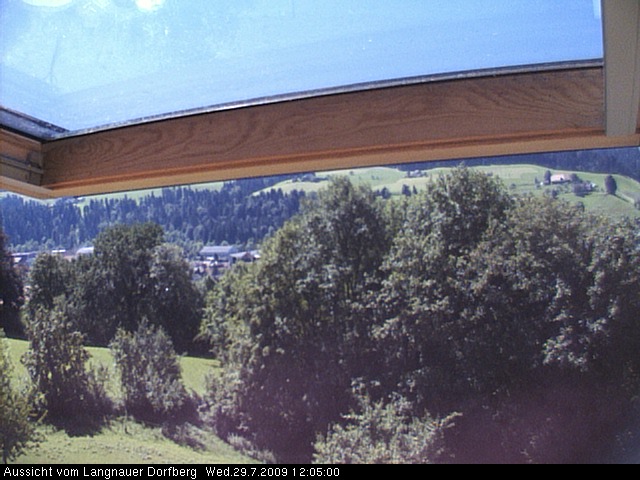 Webcam-Bild: Aussicht vom Dorfberg in Langnau 20090729-120500