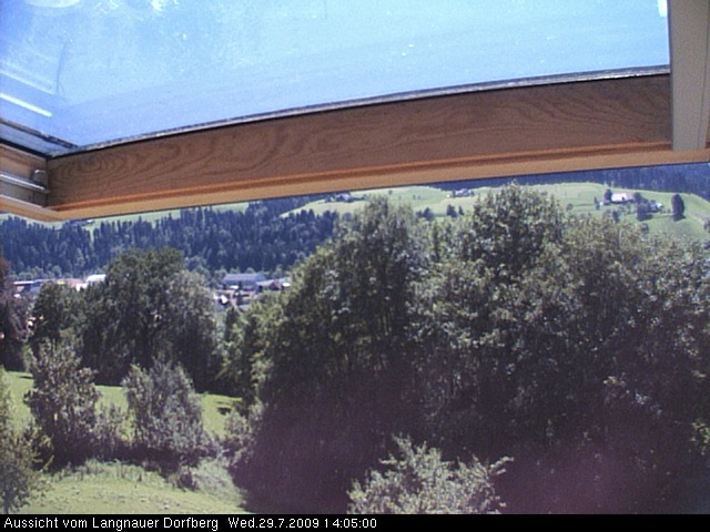 Webcam-Bild: Aussicht vom Dorfberg in Langnau 20090729-140500