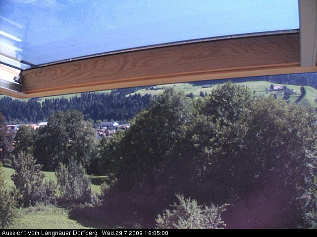 Webcam-Bild: Aussicht vom Dorfberg in Langnau 20090729-160500