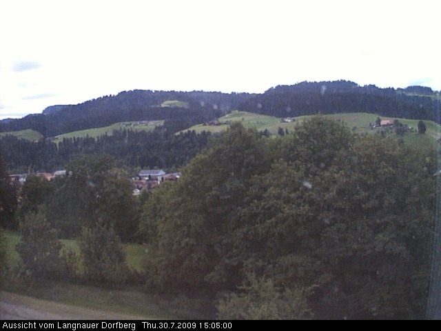 Webcam-Bild: Aussicht vom Dorfberg in Langnau 20090730-150500
