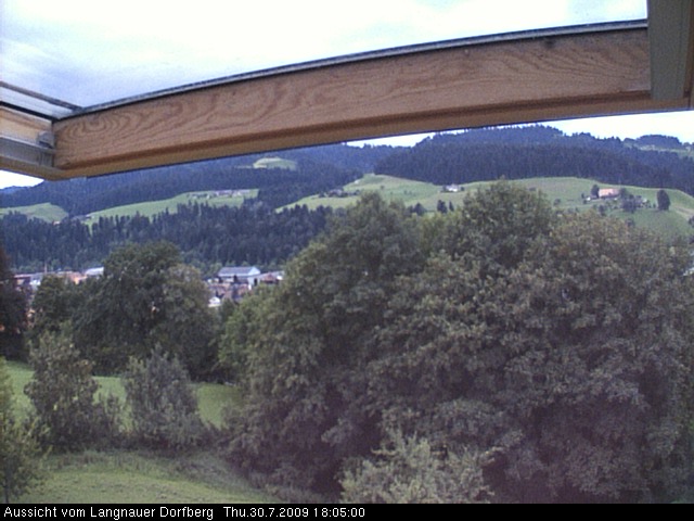 Webcam-Bild: Aussicht vom Dorfberg in Langnau 20090730-180500