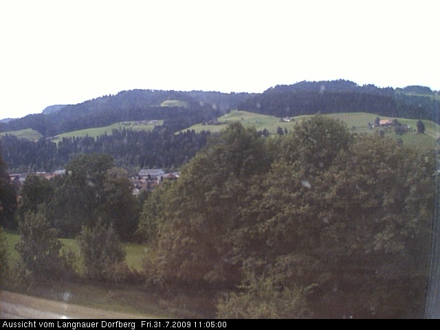 Webcam-Bild: Aussicht vom Dorfberg in Langnau 20090731-110500