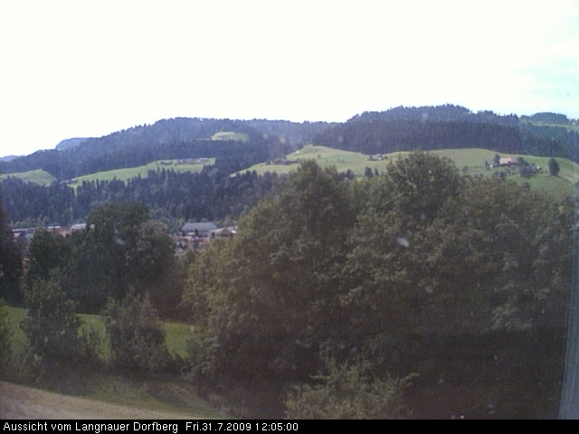 Webcam-Bild: Aussicht vom Dorfberg in Langnau 20090731-120500