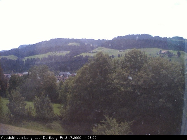 Webcam-Bild: Aussicht vom Dorfberg in Langnau 20090731-140500