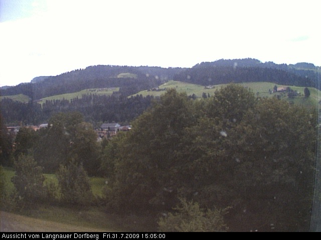 Webcam-Bild: Aussicht vom Dorfberg in Langnau 20090731-150500