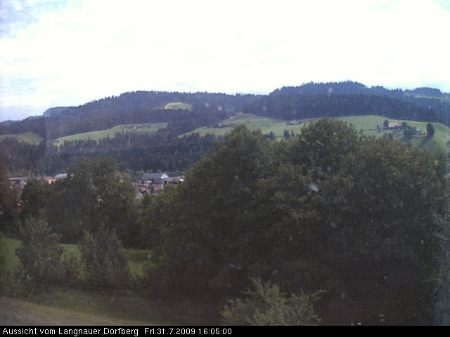 Webcam-Bild: Aussicht vom Dorfberg in Langnau 20090731-160500