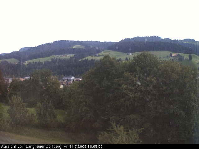 Webcam-Bild: Aussicht vom Dorfberg in Langnau 20090731-180500