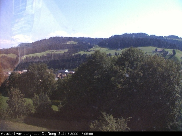 Webcam-Bild: Aussicht vom Dorfberg in Langnau 20090801-170500