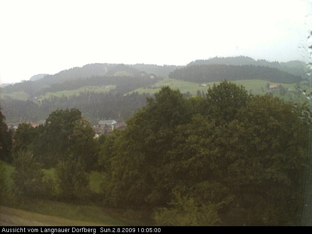 Webcam-Bild: Aussicht vom Dorfberg in Langnau 20090802-100500
