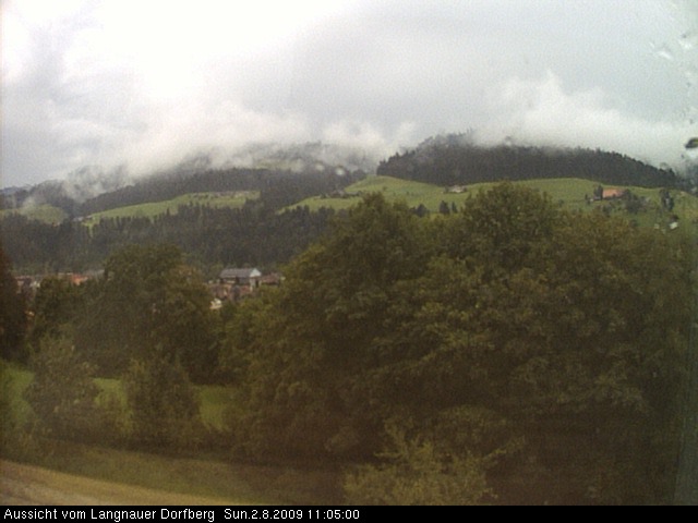 Webcam-Bild: Aussicht vom Dorfberg in Langnau 20090802-110500