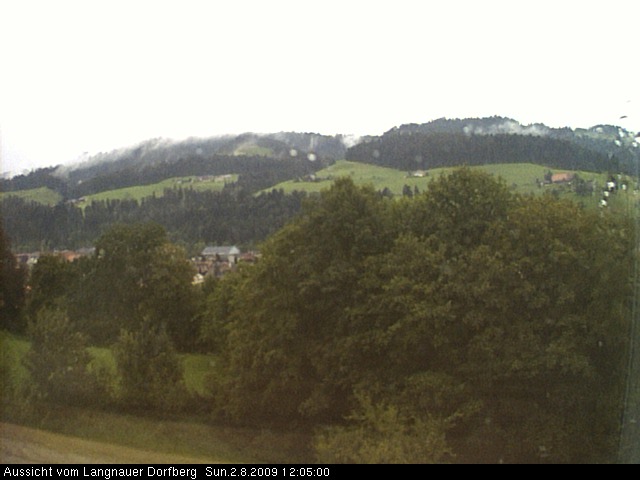 Webcam-Bild: Aussicht vom Dorfberg in Langnau 20090802-120500