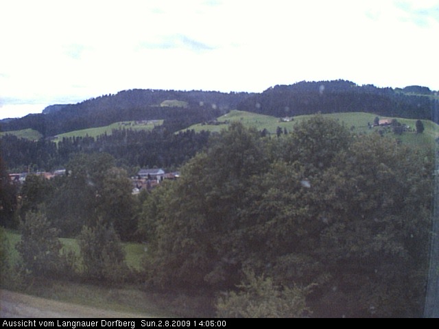Webcam-Bild: Aussicht vom Dorfberg in Langnau 20090802-140500