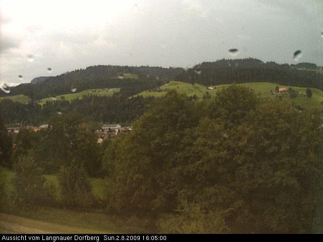 Webcam-Bild: Aussicht vom Dorfberg in Langnau 20090802-160500