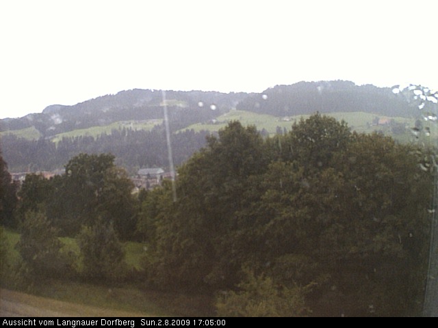 Webcam-Bild: Aussicht vom Dorfberg in Langnau 20090802-170500