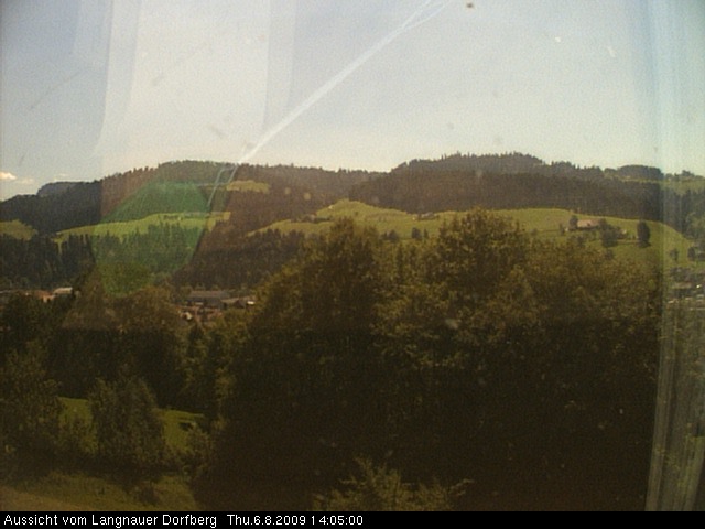 Webcam-Bild: Aussicht vom Dorfberg in Langnau 20090806-140500