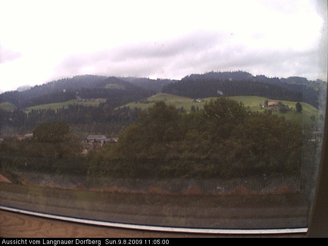 Webcam-Bild: Aussicht vom Dorfberg in Langnau 20090809-110500