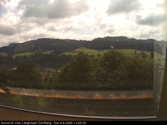 Webcam-Bild: Aussicht vom Dorfberg in Langnau 20090809-140500