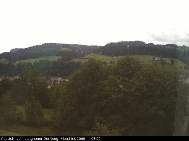 Webcam-Bild: Aussicht vom Dorfberg in Langnau 20090810-140500