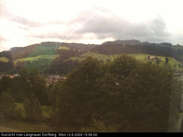 Webcam-Bild: Aussicht vom Dorfberg in Langnau 20090810-150500