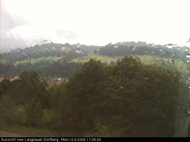 Webcam-Bild: Aussicht vom Dorfberg in Langnau 20090810-170500