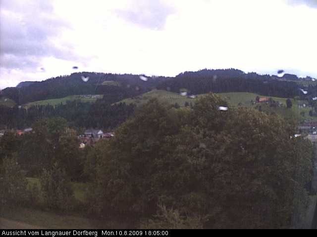 Webcam-Bild: Aussicht vom Dorfberg in Langnau 20090810-180500