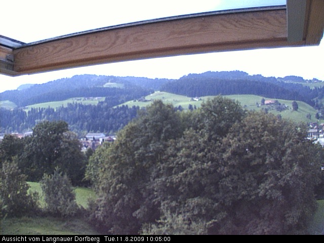 Webcam-Bild: Aussicht vom Dorfberg in Langnau 20090811-100500