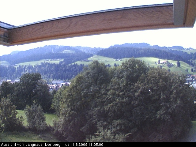 Webcam-Bild: Aussicht vom Dorfberg in Langnau 20090811-110500