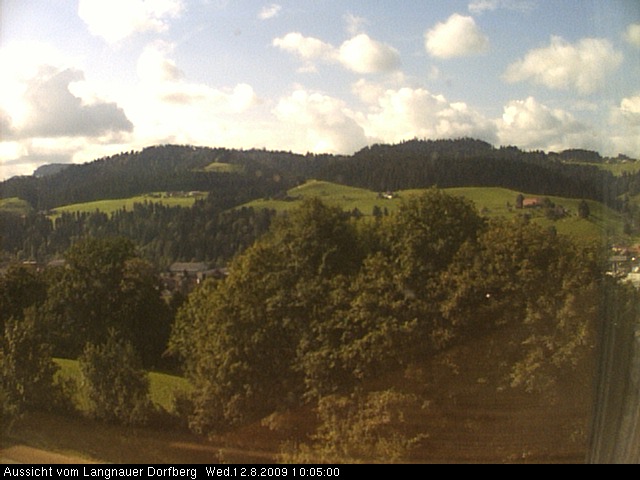Webcam-Bild: Aussicht vom Dorfberg in Langnau 20090812-100500