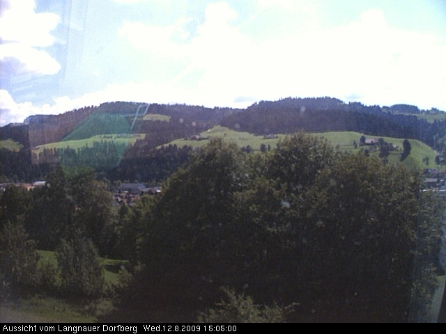Webcam-Bild: Aussicht vom Dorfberg in Langnau 20090812-150500