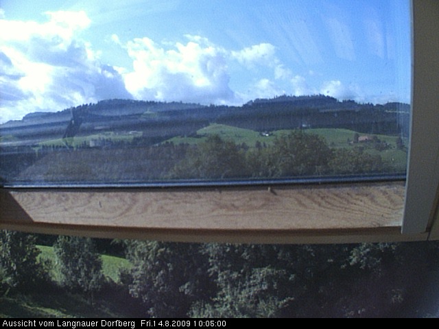 Webcam-Bild: Aussicht vom Dorfberg in Langnau 20090814-100500