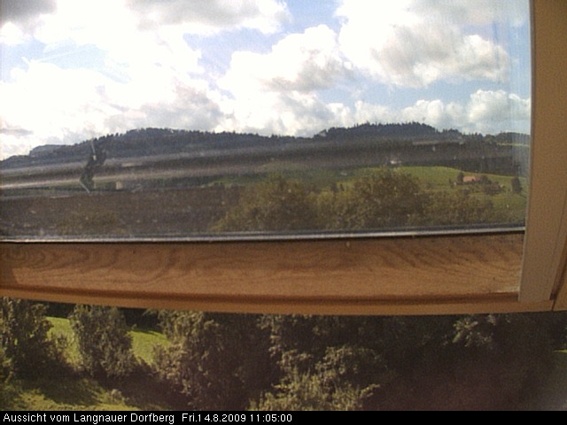 Webcam-Bild: Aussicht vom Dorfberg in Langnau 20090814-110500