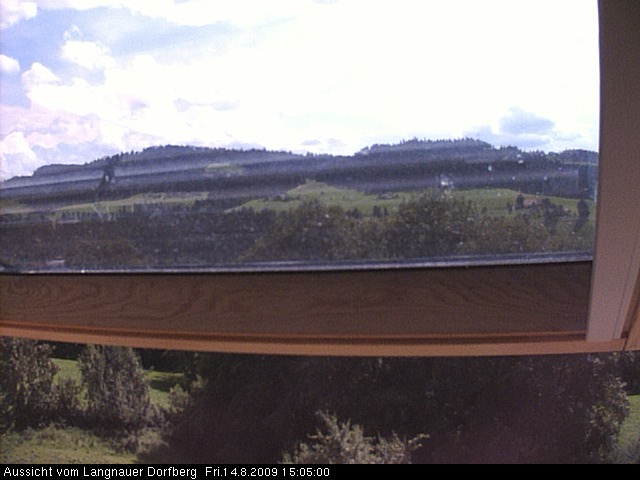 Webcam-Bild: Aussicht vom Dorfberg in Langnau 20090814-150500