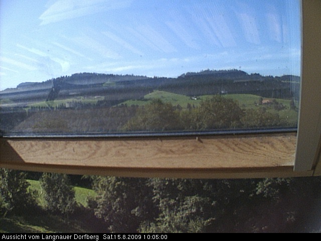 Webcam-Bild: Aussicht vom Dorfberg in Langnau 20090815-100500