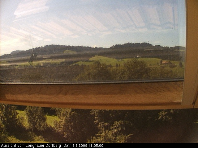 Webcam-Bild: Aussicht vom Dorfberg in Langnau 20090815-110500