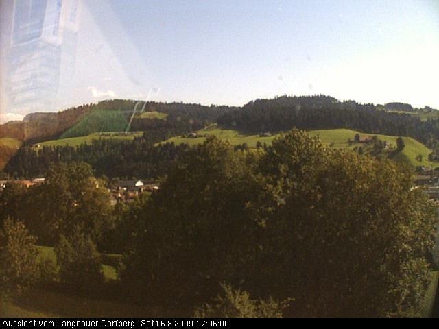 Webcam-Bild: Aussicht vom Dorfberg in Langnau 20090815-170500