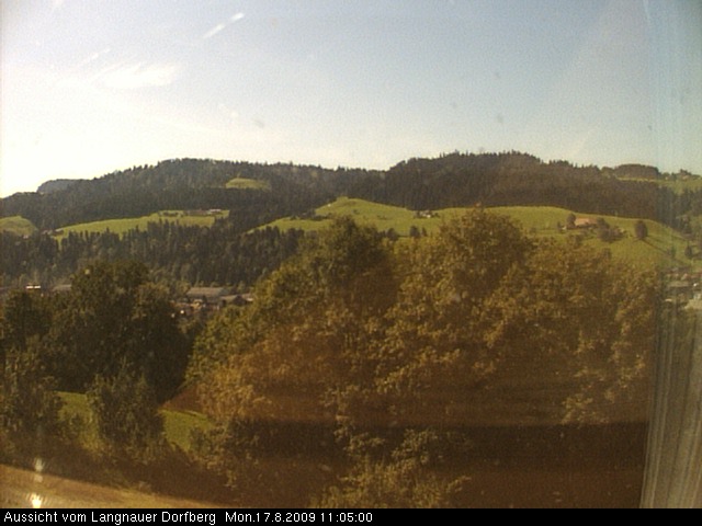 Webcam-Bild: Aussicht vom Dorfberg in Langnau 20090817-110500