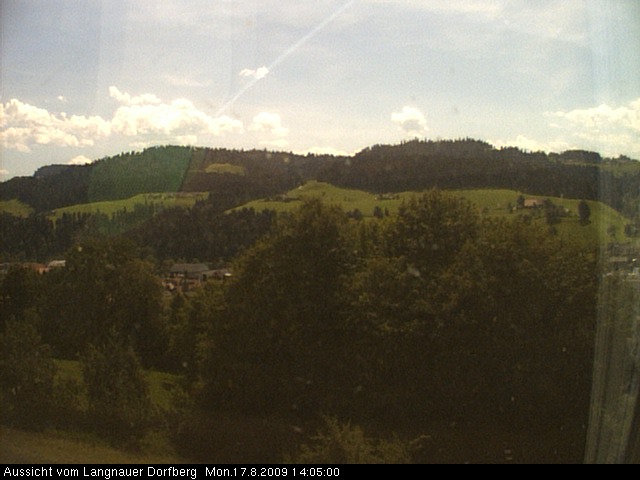 Webcam-Bild: Aussicht vom Dorfberg in Langnau 20090817-140500