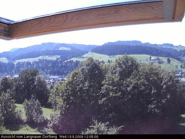 Webcam-Bild: Aussicht vom Dorfberg in Langnau 20090819-120500
