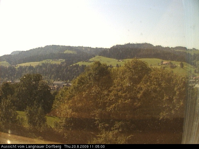Webcam-Bild: Aussicht vom Dorfberg in Langnau 20090820-110500