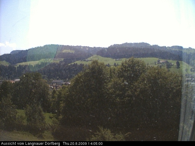 Webcam-Bild: Aussicht vom Dorfberg in Langnau 20090820-140500