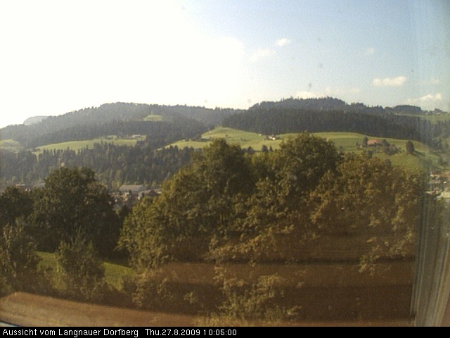 Webcam-Bild: Aussicht vom Dorfberg in Langnau 20090827-100500