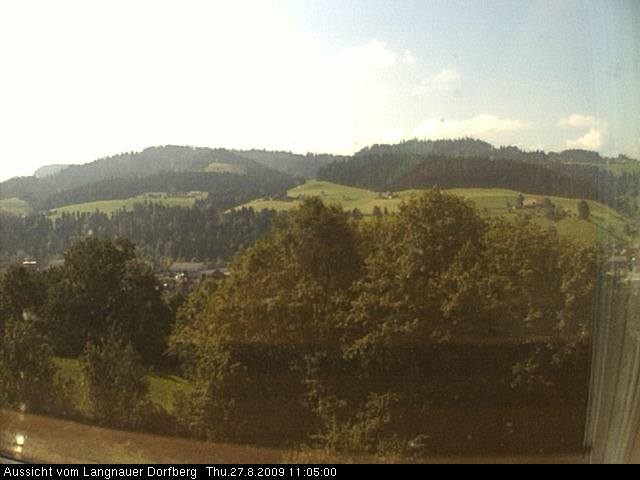 Webcam-Bild: Aussicht vom Dorfberg in Langnau 20090827-110500